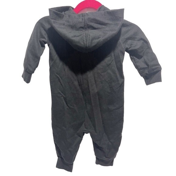 Nike Baby Hooded Unisex Coveralls, 6 Months - Picture 2 of 7